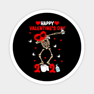 Dabbing Heart In A Mask Design Magnet